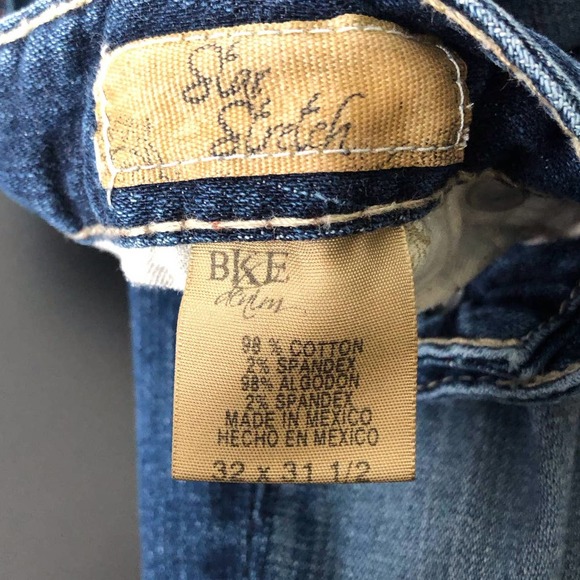 BKE Star Stretch Jeans Women's 32x31.5 - Picture 6 of 9